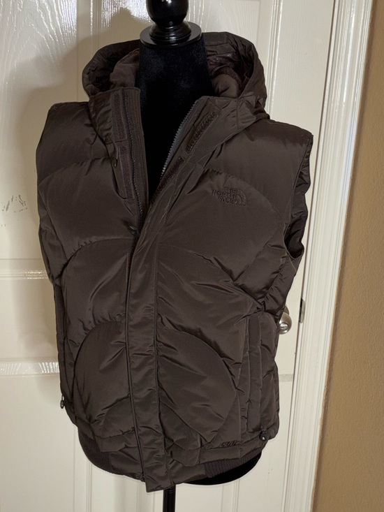 The North Face Jackets & Blazers - The North Face 600 Vintage Brown Quilted Down Puffer Vest Women's LG Insulated
